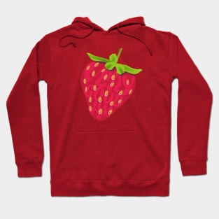 Very Good Jam - Red Strawberry with Red Lettering Hoodie